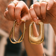 Set de inspiraciones Inspírate con pendientes statement 