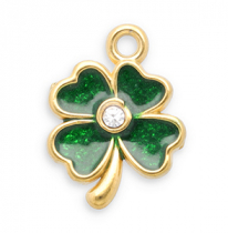 Colgantes Acero Inox flor 