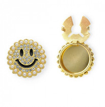Cubrebotones smiley 