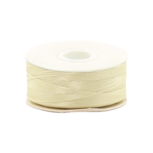 Hilo Beadalon Nymo 0.3mm Blanco crema