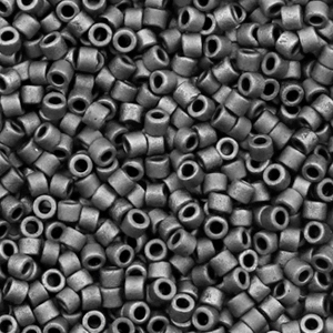 Abalorios Miyuki Delica's 11/0 Metallic matte slate grey DB-306
