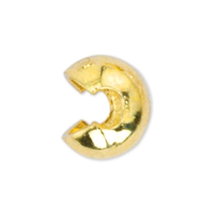 Cubre chafas Beadalon 6mm Dorado