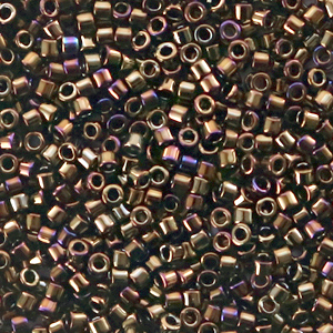 Abalorios Miyuki delica's 11/0 Metallic iris brown DB-7
