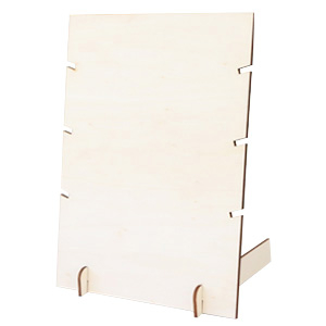 Expositor de Joyer&iacute;a en madera para collares Natural (color madera natural)