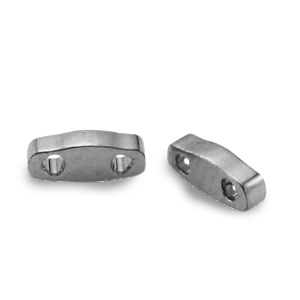 Abalorios Miyuki cuarto de tila 5x1.2mm Plated nickel anthracite QTL-190