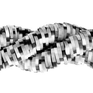 Abalorios Katsuki 6mm Negro antracita