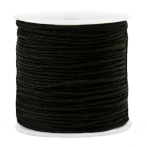 Hilo macram&eacute; 1.5mm Negro