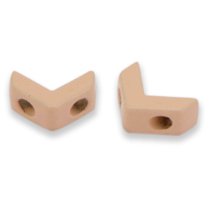 Abalorios Tile flecha Rosa empolvado