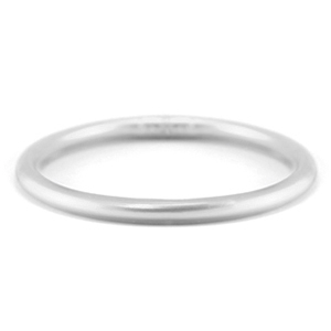 Pulsera imitaci&oacute;n Pan de Oro 5mm talla M Plateado