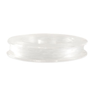 Hilo para enfilado el&aacute;stico 1.0mm Transparente
