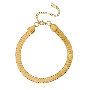 Pulseras Acero Inox Dorado