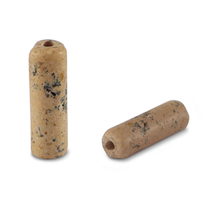 Piedras naturales jasper tubo Marr&oacute;n leonado