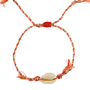 Pulseras Trendy kauri Rojo-naranja-dorado