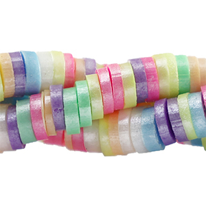 Abalorios Katsuki 4mm Multicolor-revestimiento pearl shine