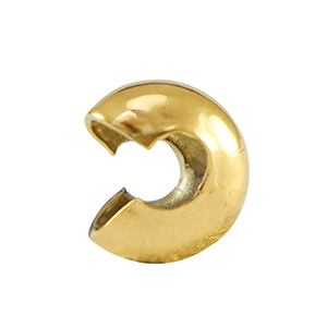 Fornituras Acero Inox cubre chafas 5mm Dorado