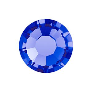Piedras de nacimiento Septiembre Preciosa SS16 base plana (4mm) Sapphire blue