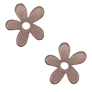 Colgantes Polaris Lucido flor Lavanda escarchada