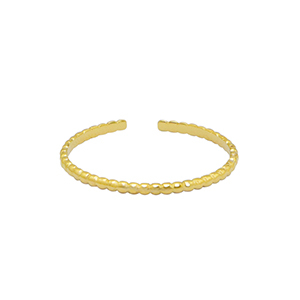 Anillos Acero Inox Dorado