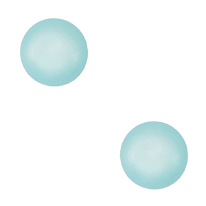 Cabuch&oacute;n Polaris 4mm soft SS16 "Piedra de nacimiento" shiny Marzo Turquesa