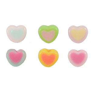 Abalorios acr&iacute;licos Multicolor