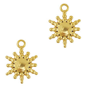 Colgantes Acero Inox sol Oro