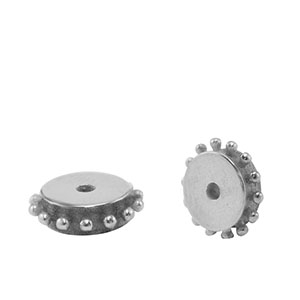 Abalorios Acero Inox Plateado