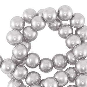 Perlas de cristal 8mm Lila pastel