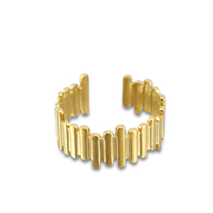 Anillos Acero Inox Dorado