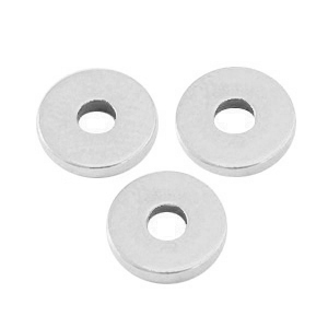 Abalorios met&aacute;licos DQ disco rondeles 6x1mm Plata vieja (sin niquel)