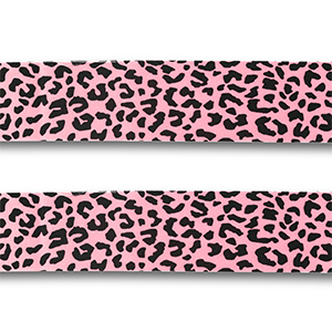 Bandana leopardo Rosa-negro