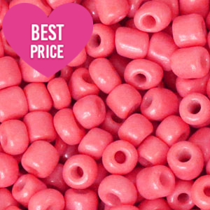 Rocalla cristal 6/0 (4mm) Rosa magenta