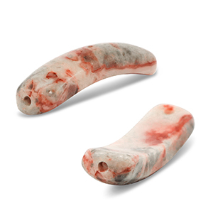 Entrepiezas de piedra natural Crazy Lace &Aacute;gata multicolore grigio/beige/bianco/rosso