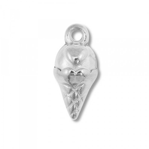 Colgantes Acero Inox helado Plateado