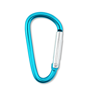 Fornituras coloridas anilla de llavero Azul brillante