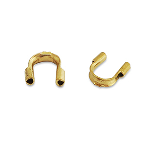 Fornituras Acero Inox protector de alambre / protector de hilo Dorado