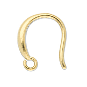 Fornituras Acero Inox pendientes de gancho Dorado