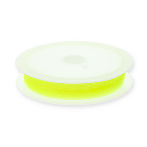 Hilo para enfilado el&aacute;stico 0.5mm Amarillo ne&oacute;n