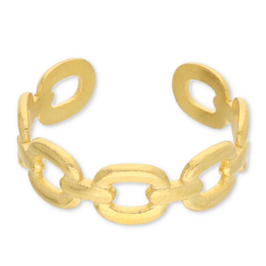 Anillos Acero Inox Dorado