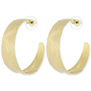 Pendientes trendy Dorado