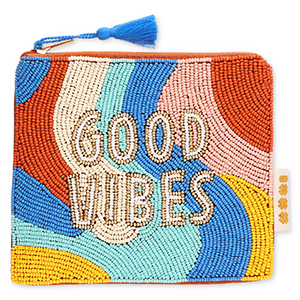 BY31&reg; Neceser "Good vibes" Dorado-blanco-azul-multicolor