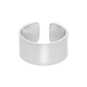 Anillos Acero Inox Plateado