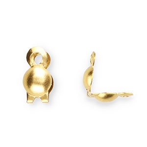 Fornituras acero inox tapa nudos 2.4mm Dorado