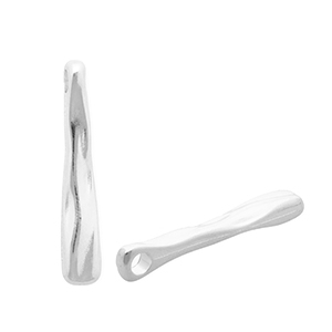 Colgantes met&aacute;licos DQ&reg; barra Plateado vieja (sin n&iacute;quel)