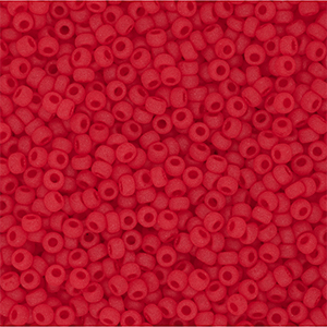 Rocalla Miyuki 11/0 Matted Transparent Lt.Red 11-0140F