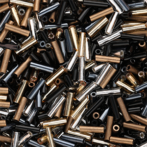 Abalorios Miyuki bugles 6mm Perfect Basics mix01