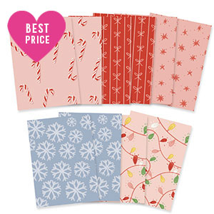 Tarjetas de joyer&iacute;a navide&ntilde;as surtidas Multicolor