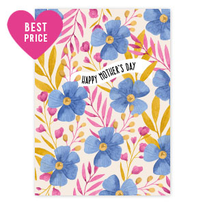 Tarjetas para joyer&iacute;a "Happy mother's day" Multicolor