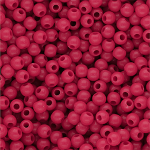 DQ Abalorios acr&iacute;licos 6 mm brillante Fuchsia 17-2031 TCX