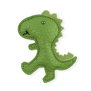 Colgantes llamativos dinosaurio Verde