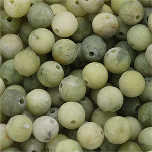 Piedras naturales Serpentina 6mm mate Verde oliva